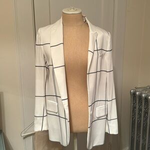 Equipment silk blazer